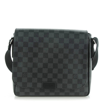 Louis Vuitton Damier Graphite District PM 1 of 7