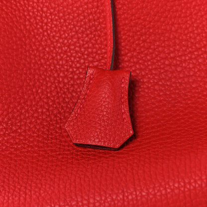 Hermes Togo Birkin 35 Rouge Casaque 28 of 41