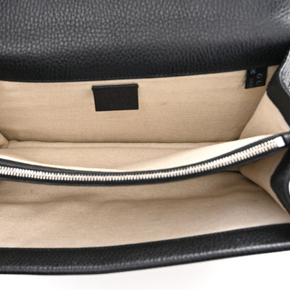 Gucci Pebbled Calfskin Small Dionysus Shoulder Bag Black 5 of 14