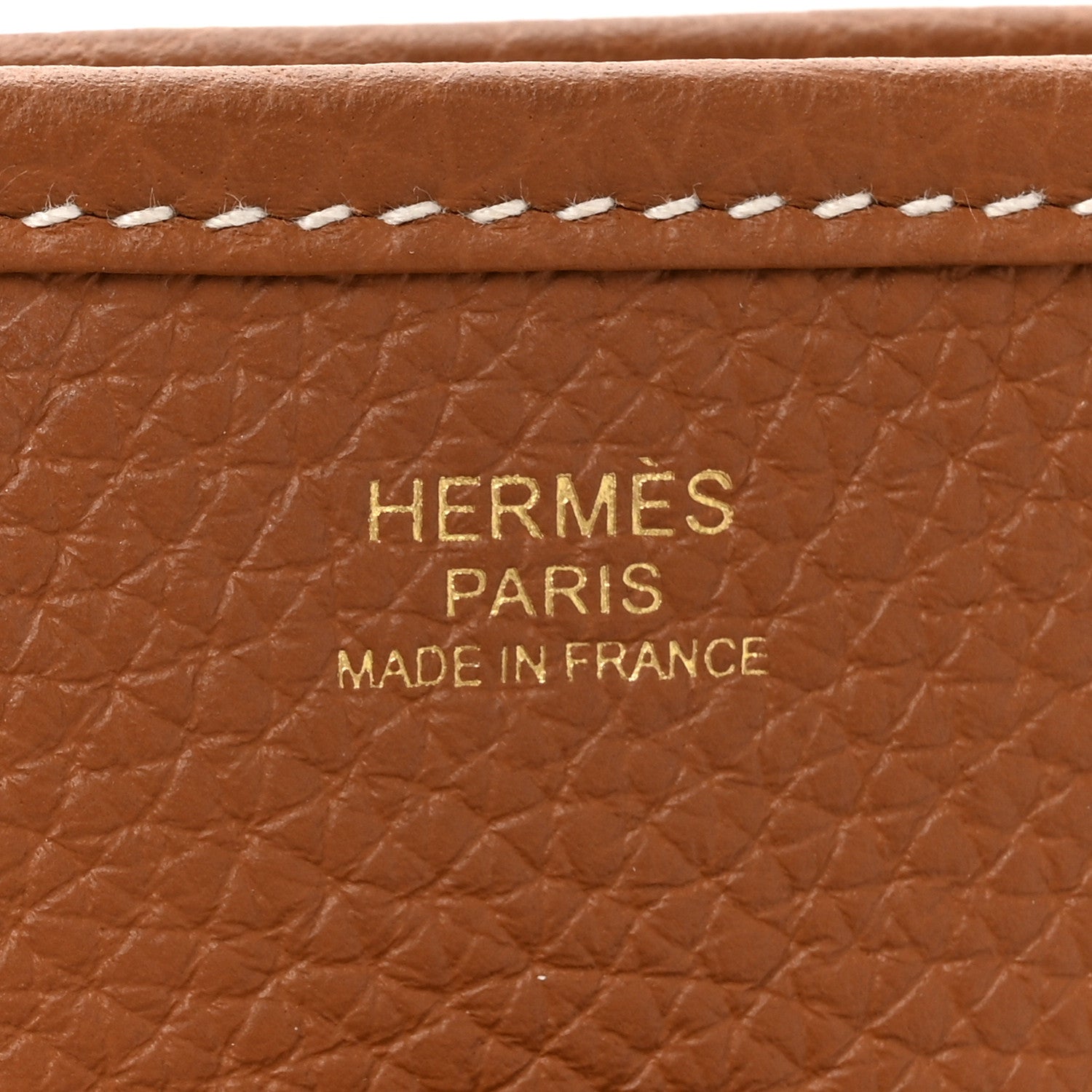 Hermes Taurillon Clemence Evelyne III PM Gold 6 of 12