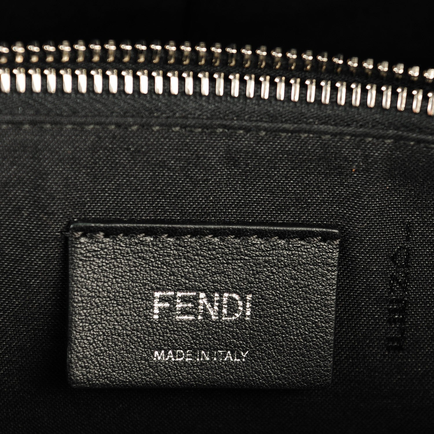 Fendi Vitello Dolce Medium By The Way Boston Bag Black 6 of 9