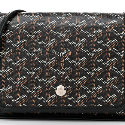 Goyard Goyardine Plumet Wallet Clutch Black 10 of 13