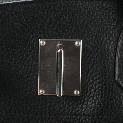 Hermes Taurillon Clemence JPG Birkin 42 Black 12 of 17