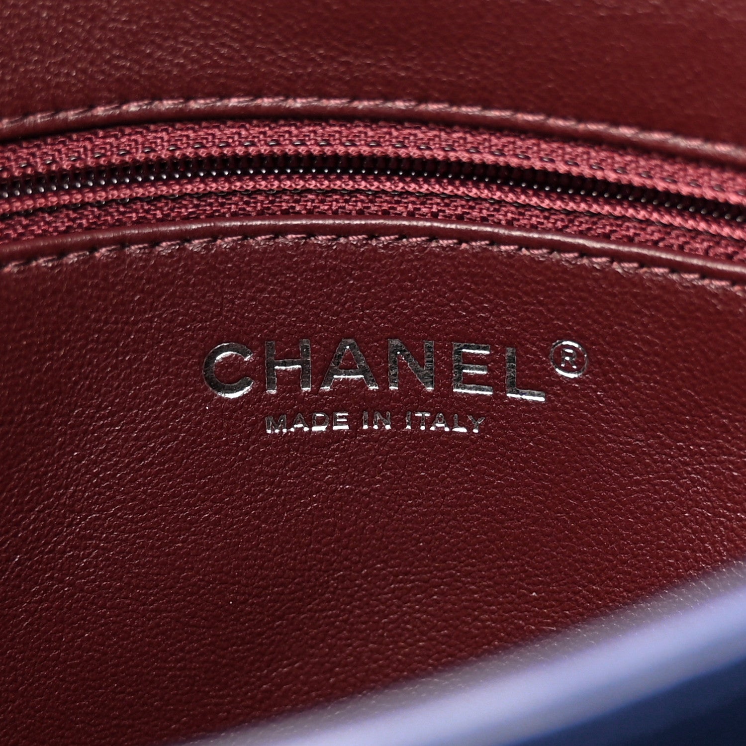 Chanel Lambskin Quilted Large Trendy CC Flap Dual Handle Bag Navy Blue 7 of 11