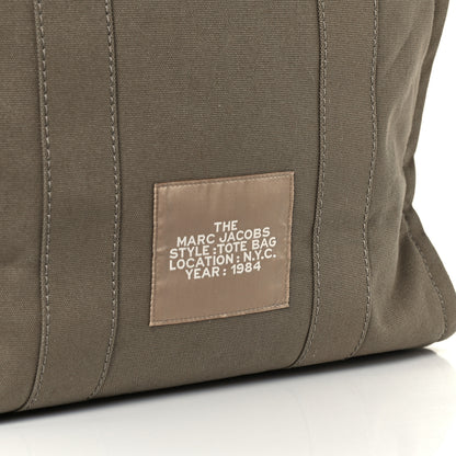 Marc Jacobs Canvas Large Summer Tote Bag Slate Green 9 of 11