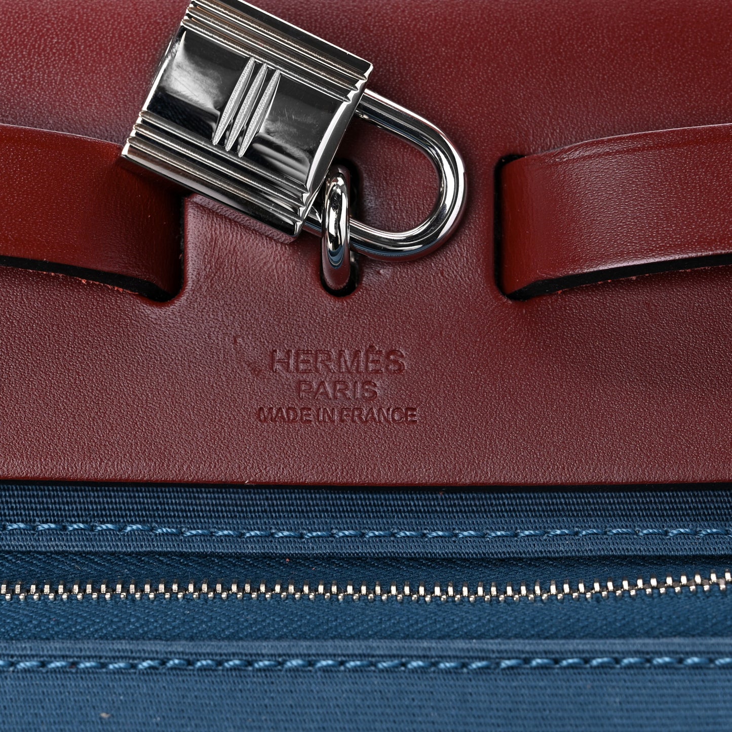 Vache Hunter Toile Militaire Herbag Zip 31 PM Bleu Agate Rouge H