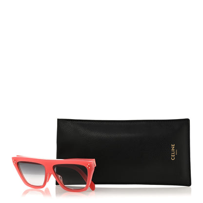 Celine Acetate Square Sunglasses CL40256I Red 7 of 7