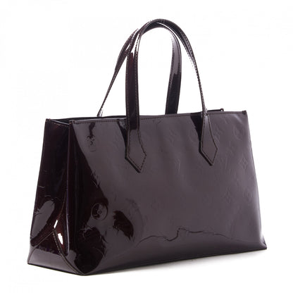 Louis Vuitton Vernis Wilshire PM Amarante 2 of 8
