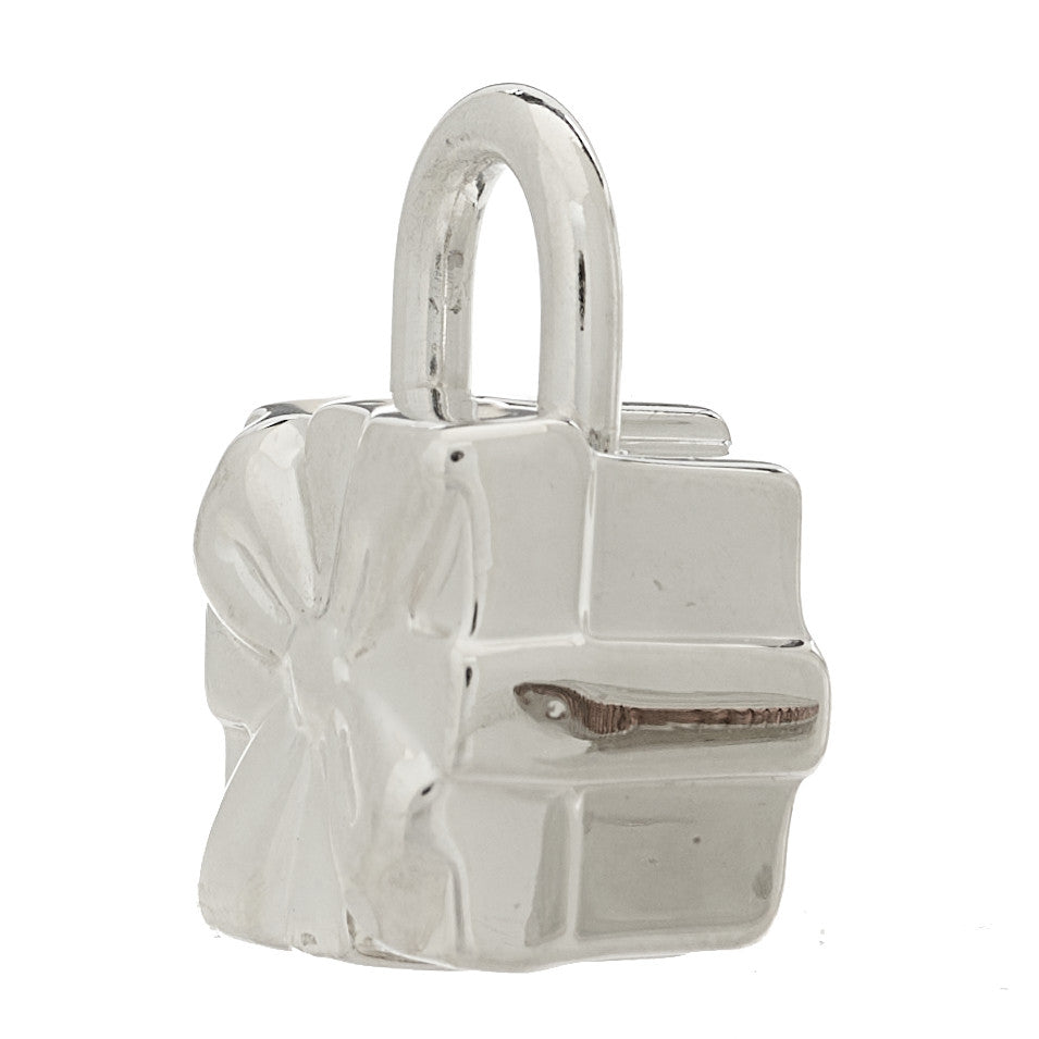 Sterling Silver Gift Box Charm