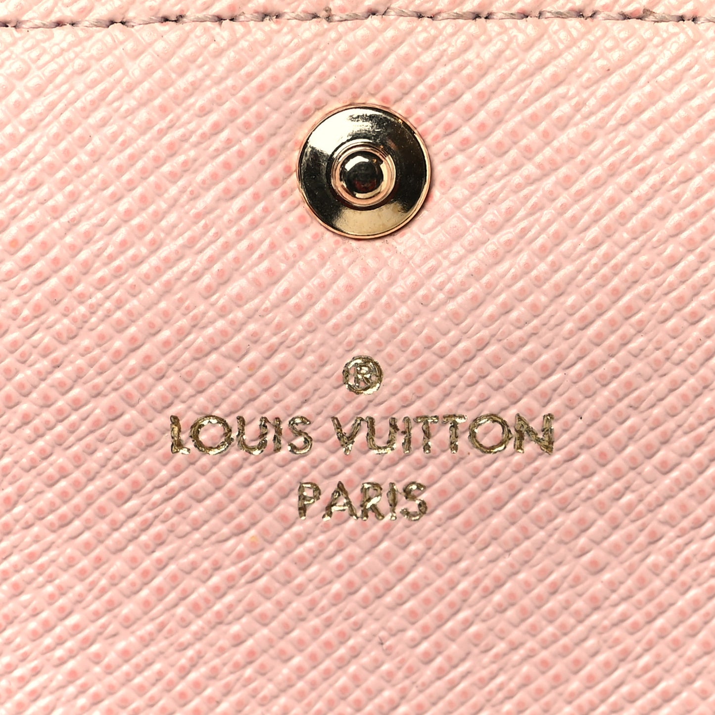Monogram Emilie Wallet Rose Ballerine