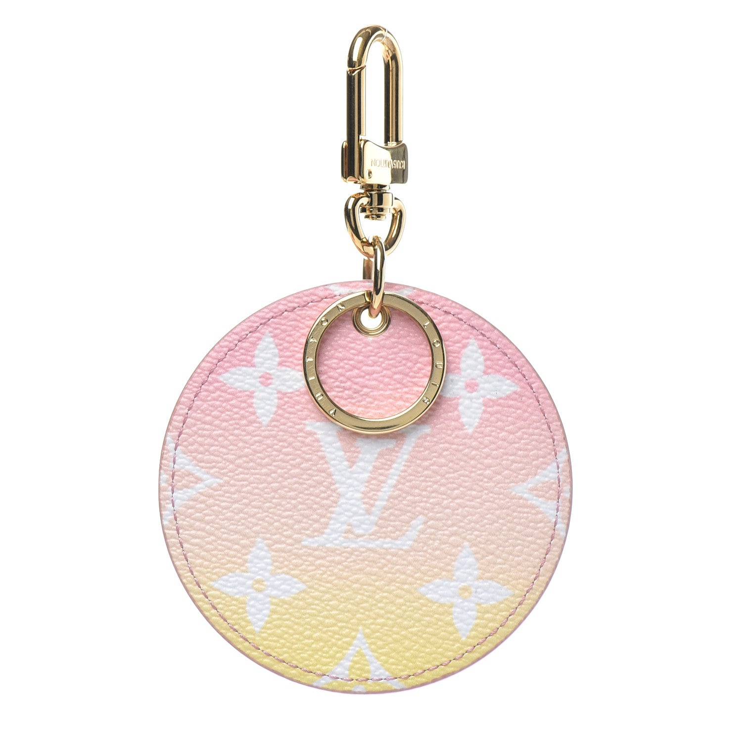 Louis Vuitton Monogram By The Pool Illustre Bag Charm Key Holder Light Pink 2 of 2