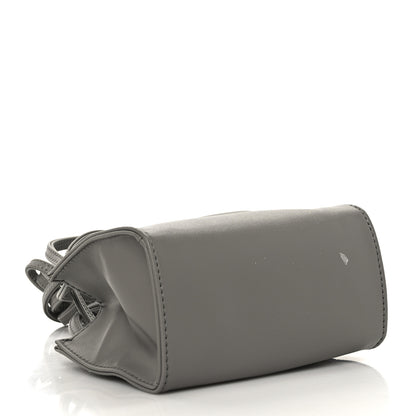 Telfar Vegan Leather Small Shopping Bag Grey 4 of 8