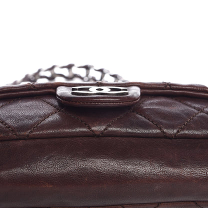 Chanel Calfskin Quilted Modern Chain Flap Brown 15 of 20