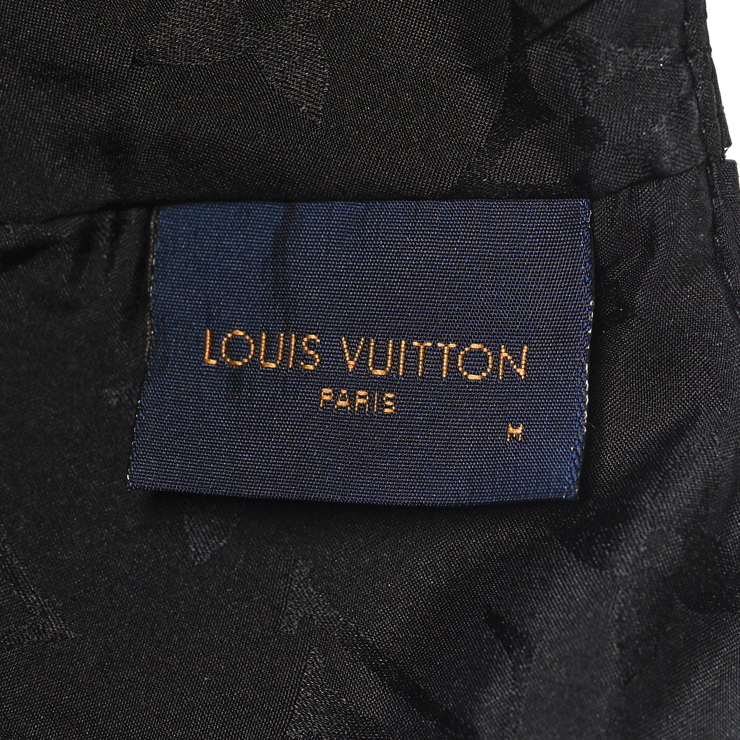 Louis Vuitton Polyester Silk Monogram LV Get Ready Cap M Black 8 of 9