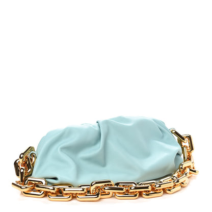 Bottega Veneta Calfskin The Pouch Chain Spearmint 3 of 9