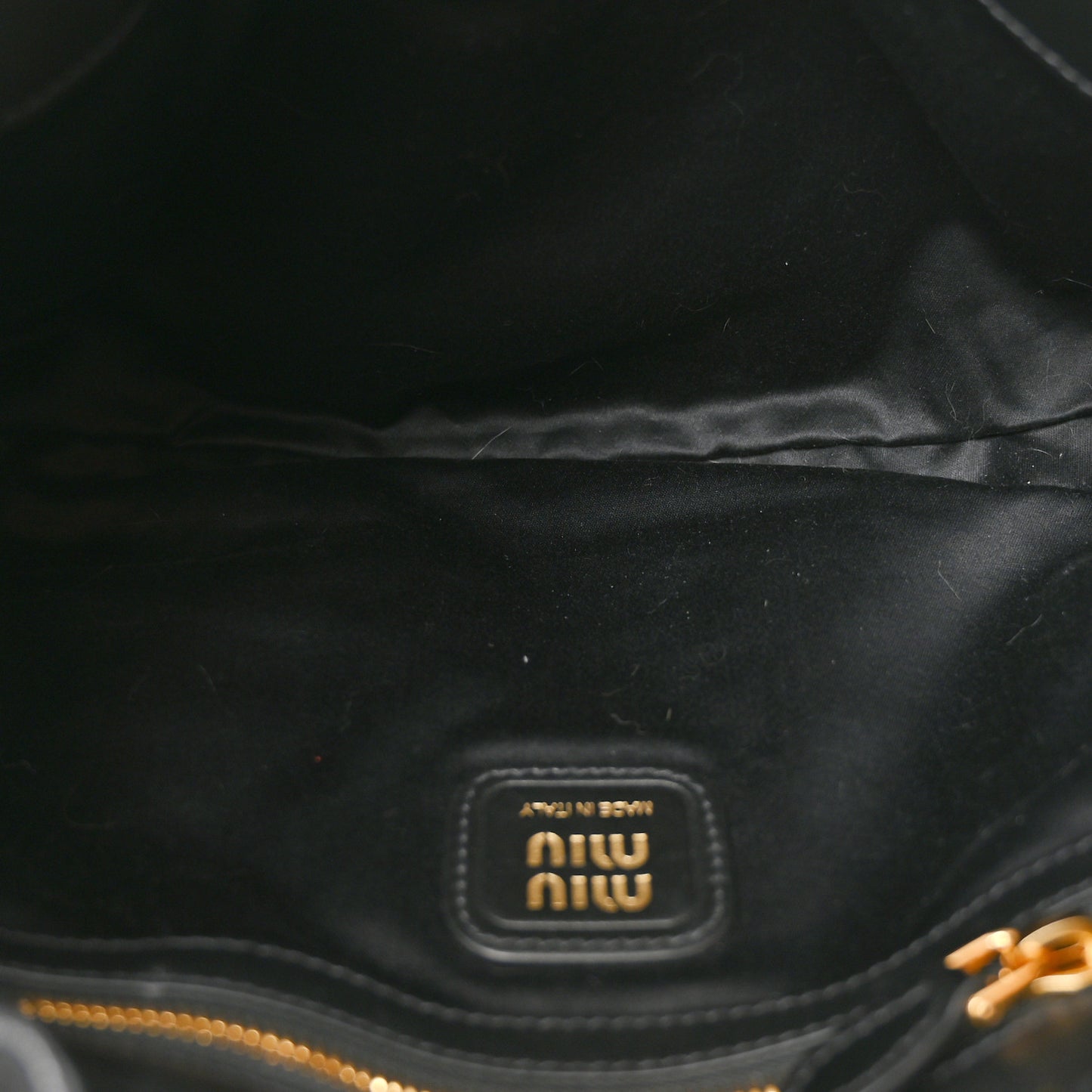 Nappa Joie Shoulder Bag Black