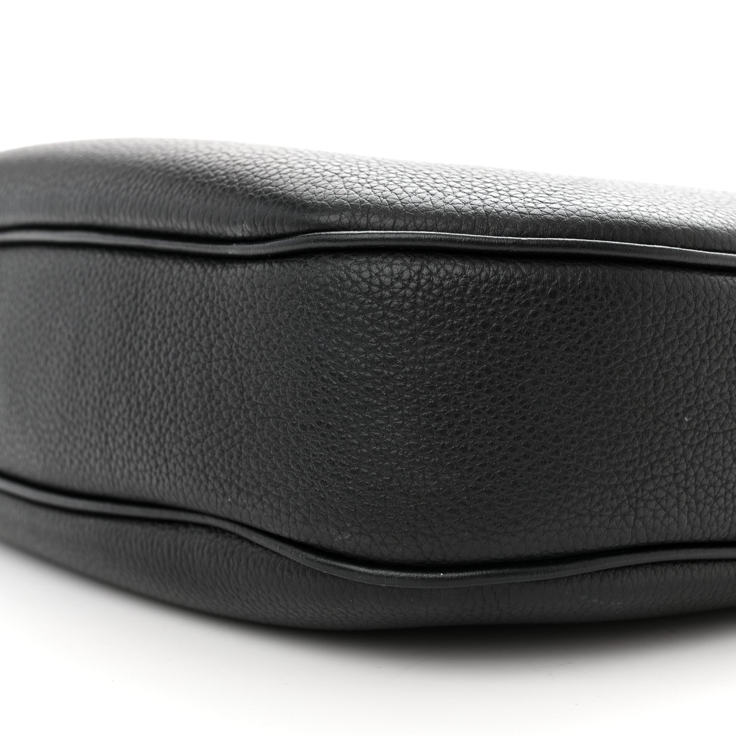 Christian Louboutin Grained Calfskin Carasky Shoulder Bag Black 9 of 12