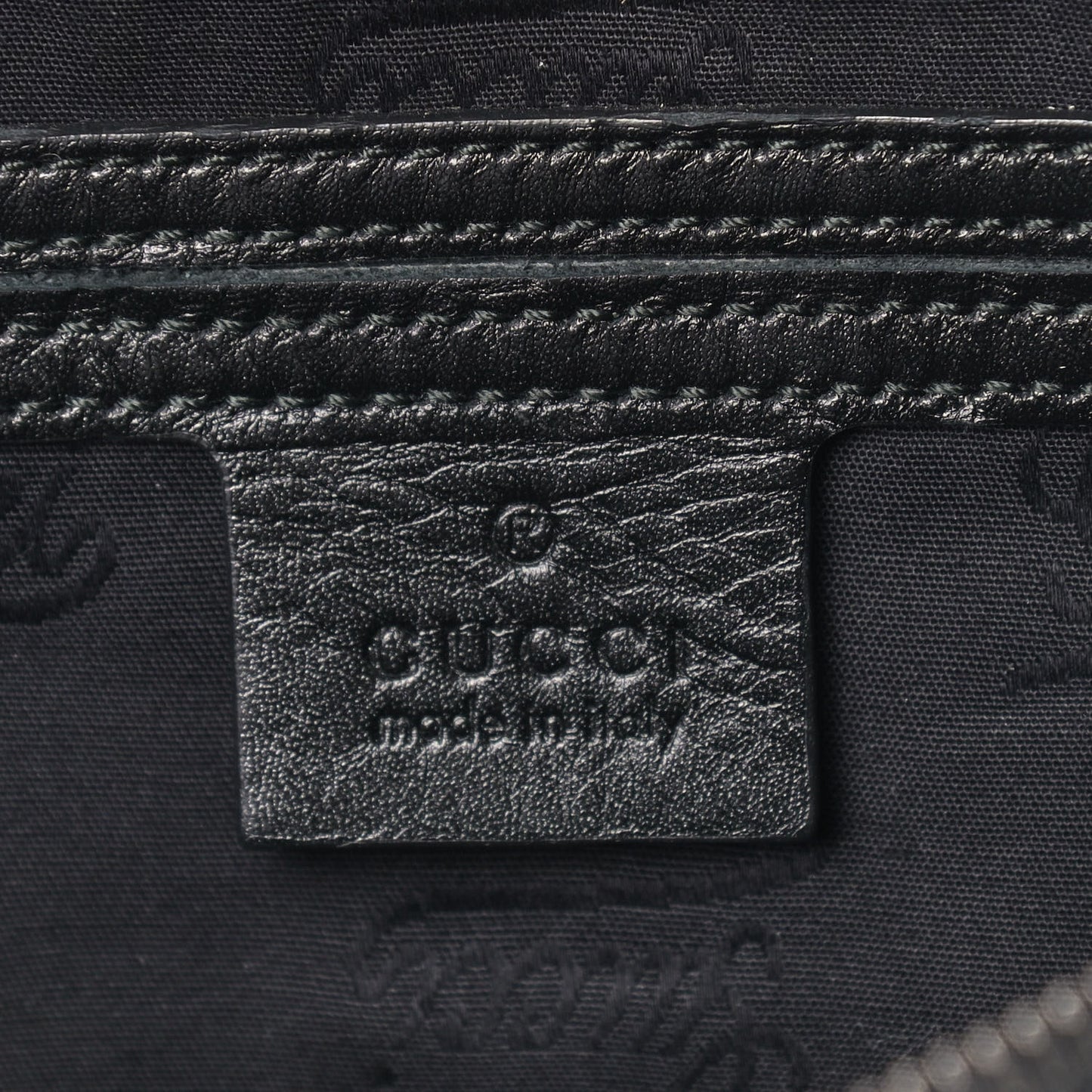 Imprime Monogram Belt Bag Black