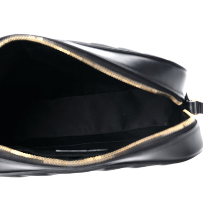 Saint Laurent Calfskin Matelasse Monogram Lou Camera Bag Black 5 of 10