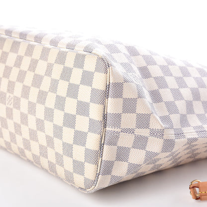 Louis Vuitton Damier Azur Neverfull MM 6 of 10