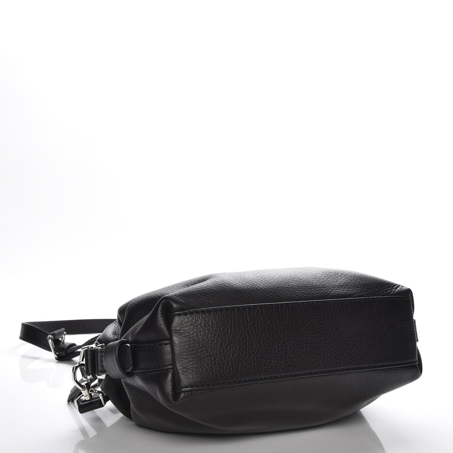 Waxed Calfskin Micro Nightingale Black