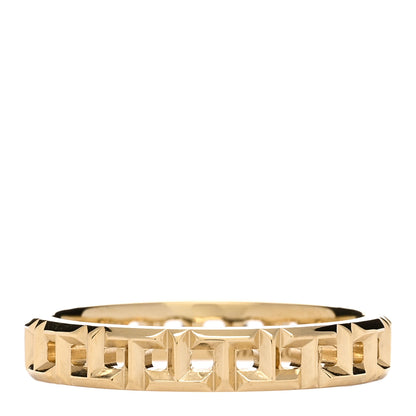 Tiffany 18K Yellow Gold T True Narrow Ring 53 6.5 1 of 3