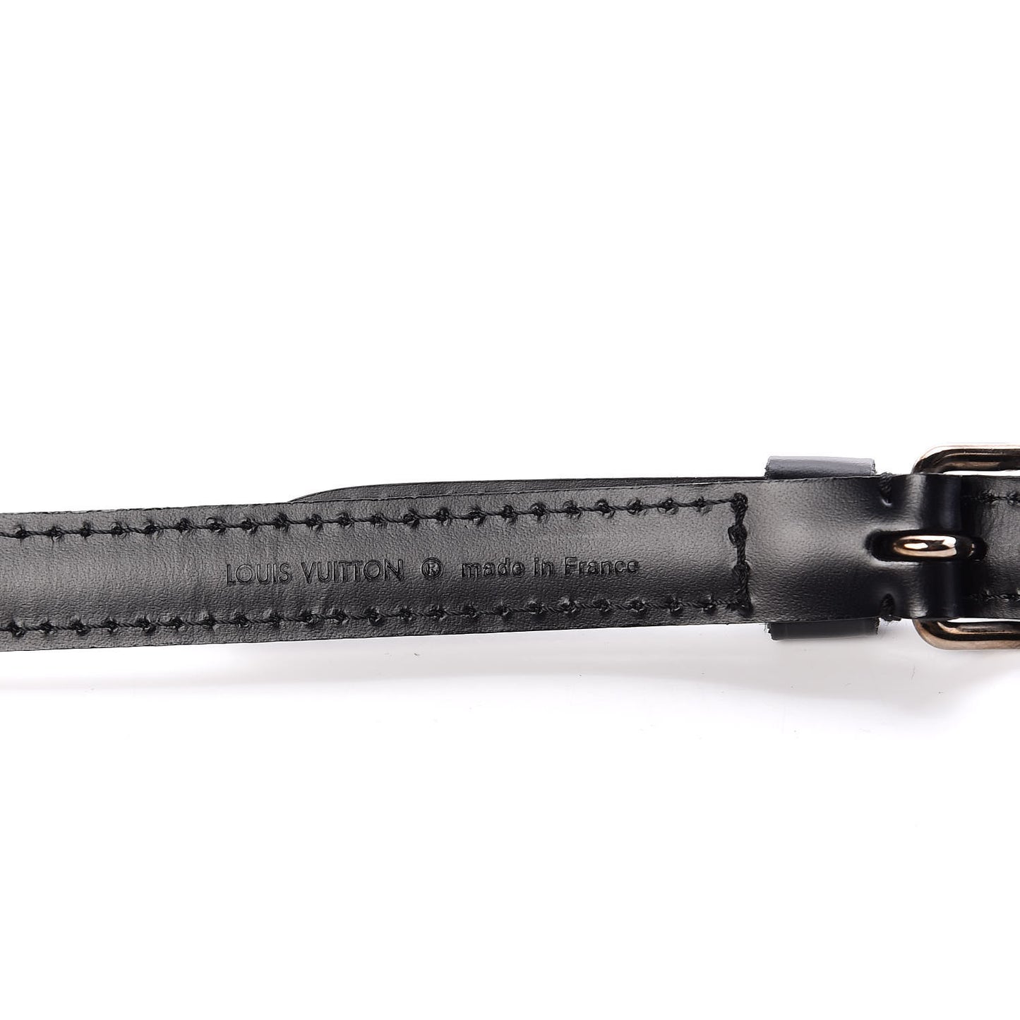 Calfskin 16mm Adjustable Shoulder Strap Black