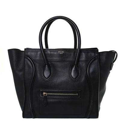 Celine Smooth Calfskin Mini Luggage Black 1 of 11