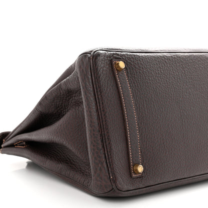 Hermes Fjord Birkin 35 Chocolate 9 of 11