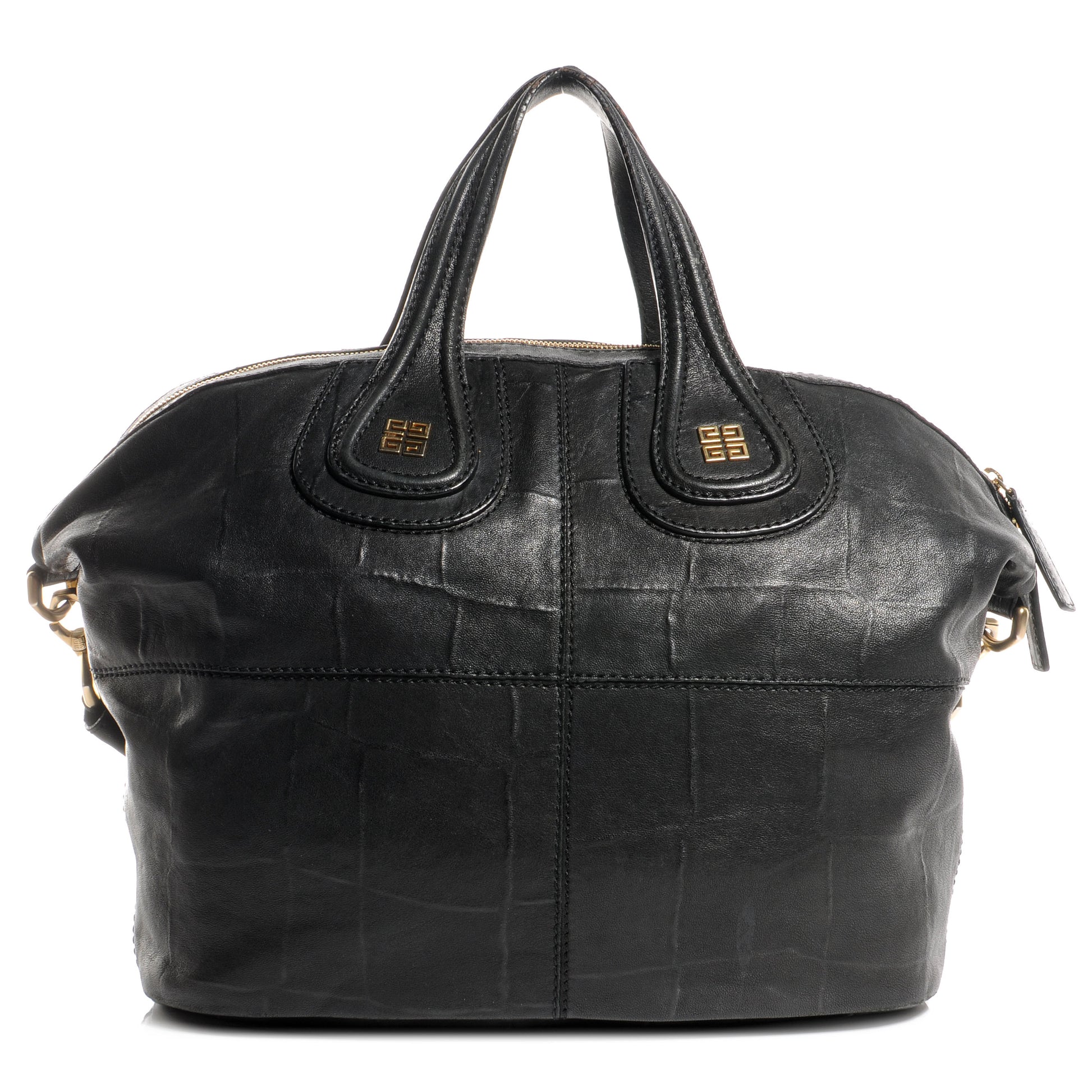 Givenchy Wrinkled Lambskin Medium Nightingale Black 1 of 8