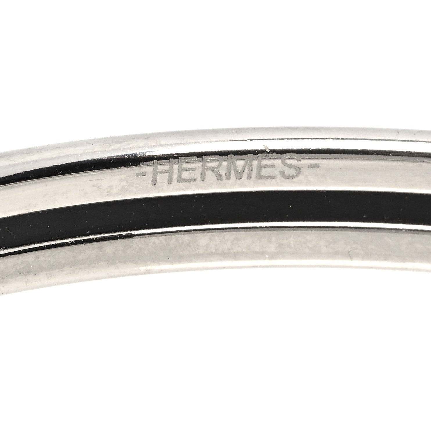 Hermes Enamel Uni Bangle 62 Rose Dragee 5 of 5