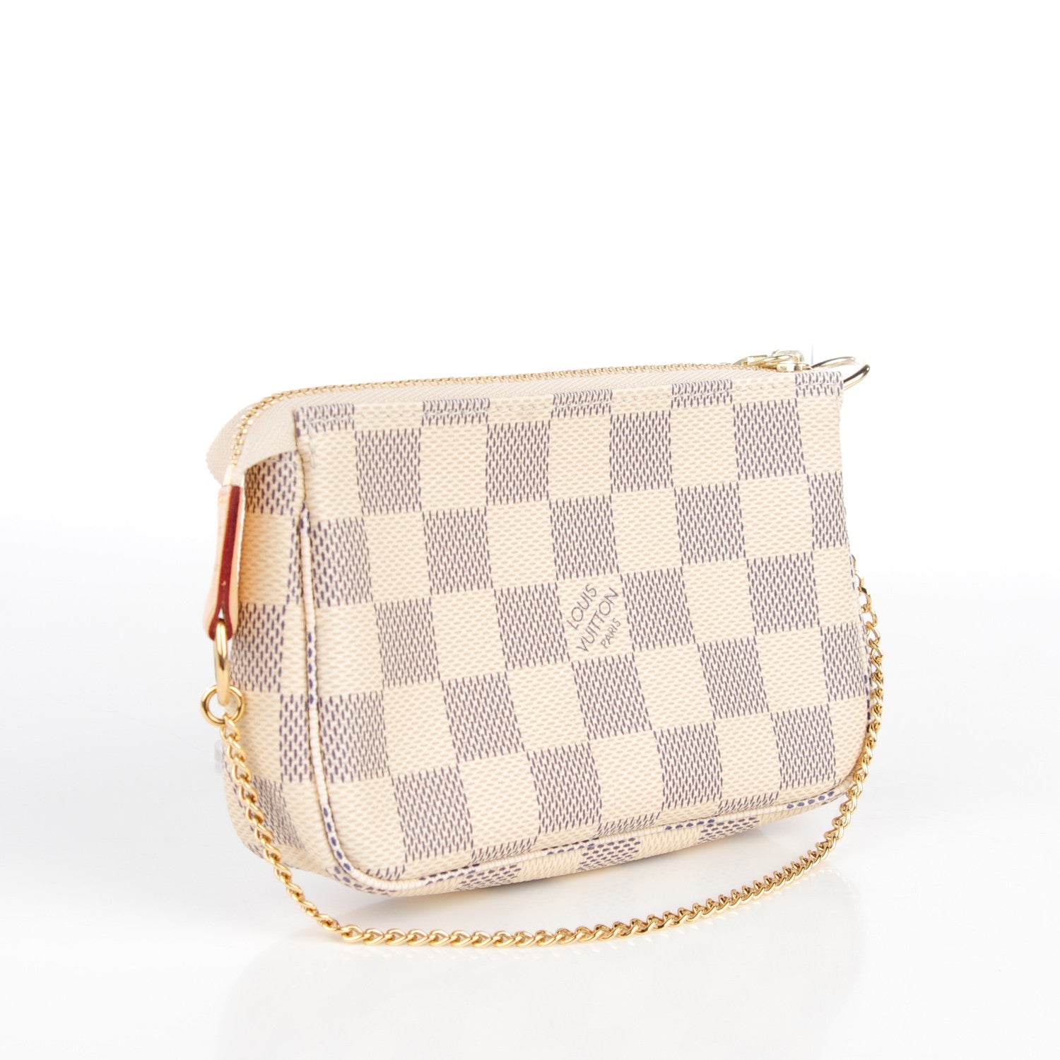 Louis Vuitton Damier Azur Mini Pochette Accessories 3 of 8