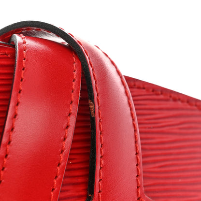 Louis Vuitton Epi Saint Jacques GM Castillan Red 14 of 14