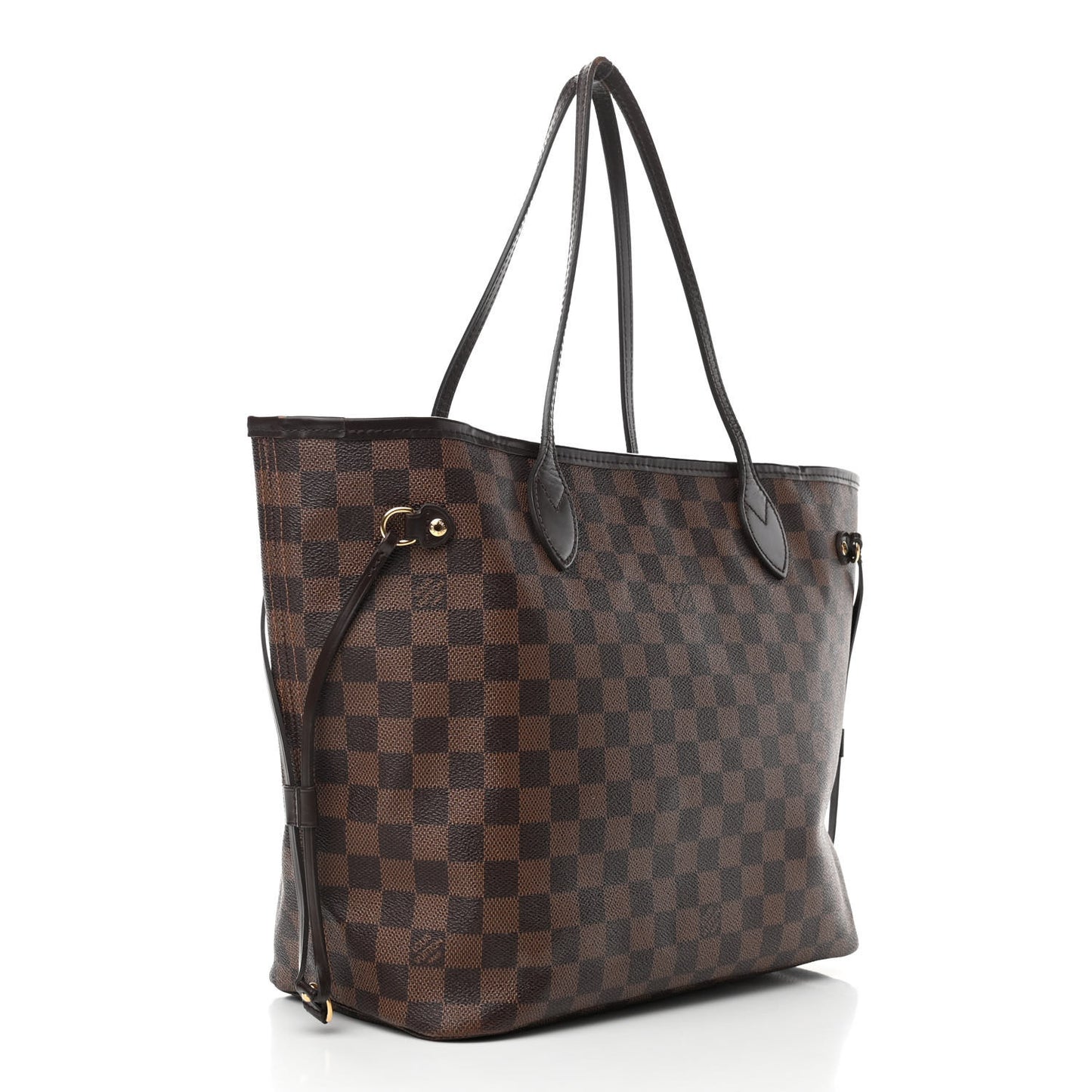 Damier Ebene Neo Neverfull MM Rose Ballerine