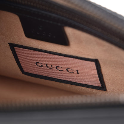 Gucci Calfskin is Life Print Messenger Bag Black 8 of 9