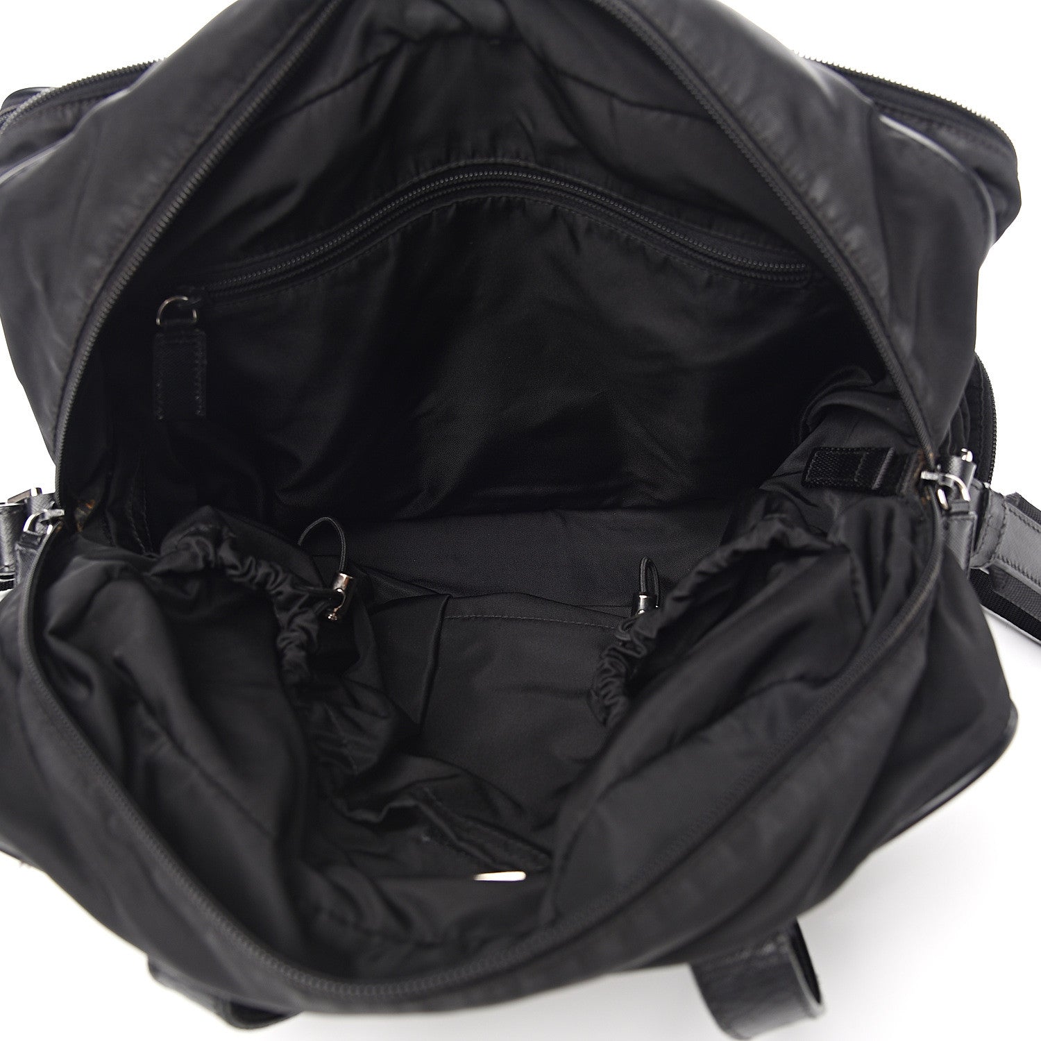 Prada Tessuto Nylon Vela Diaper Bag Black 5 of 14