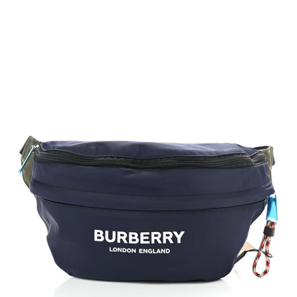 Burberry Nylon Rex Convertible Backpack Bum Bag Blue Green 4 of 17