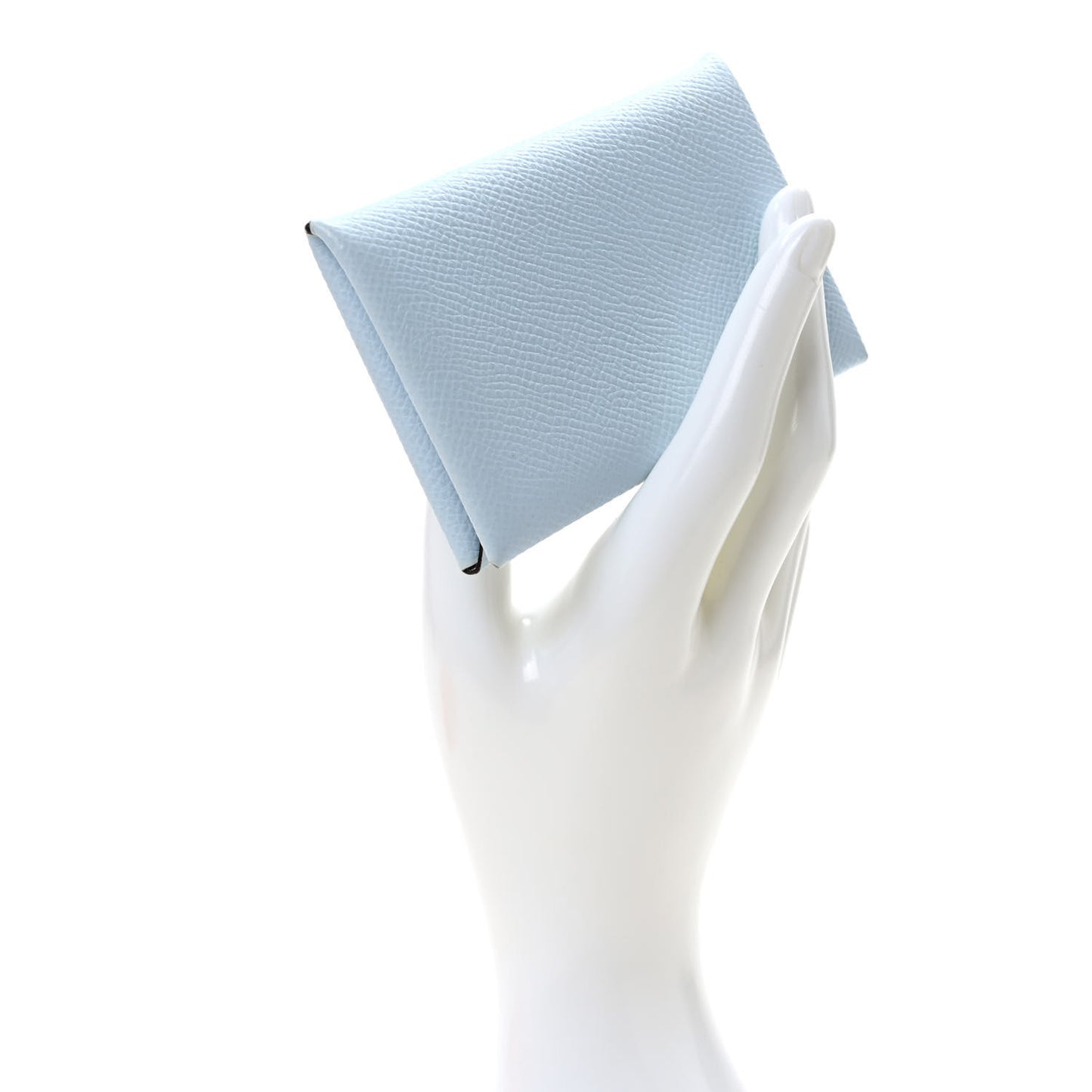Epsom Calvi Card Case Bleu Brume