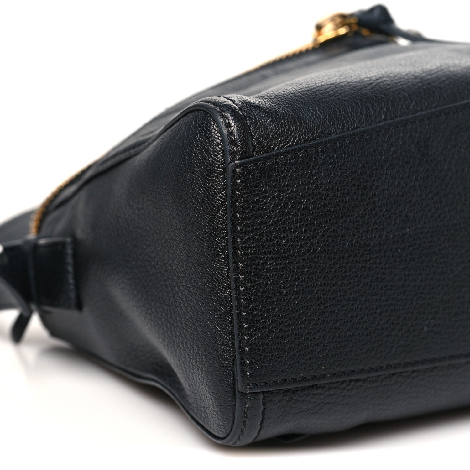 MCM Goatskin Diamant 3D Shoulder Bag Black 9 of 10