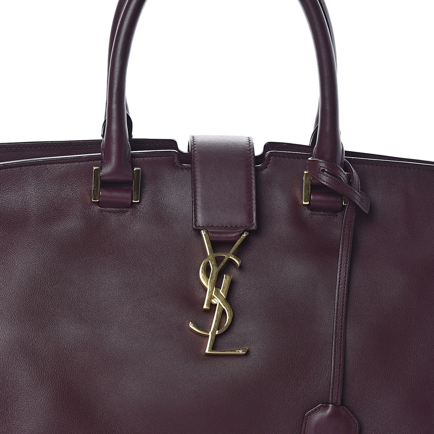 Calfskin Medium Classic Y Cabas Bordeaux