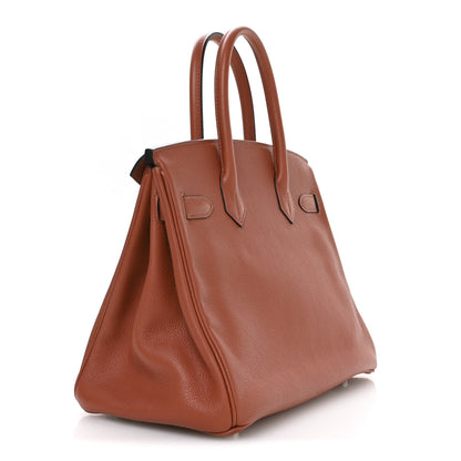 Hermes Taurillon Novillo Birkin 30 Cuivre 3 of 13