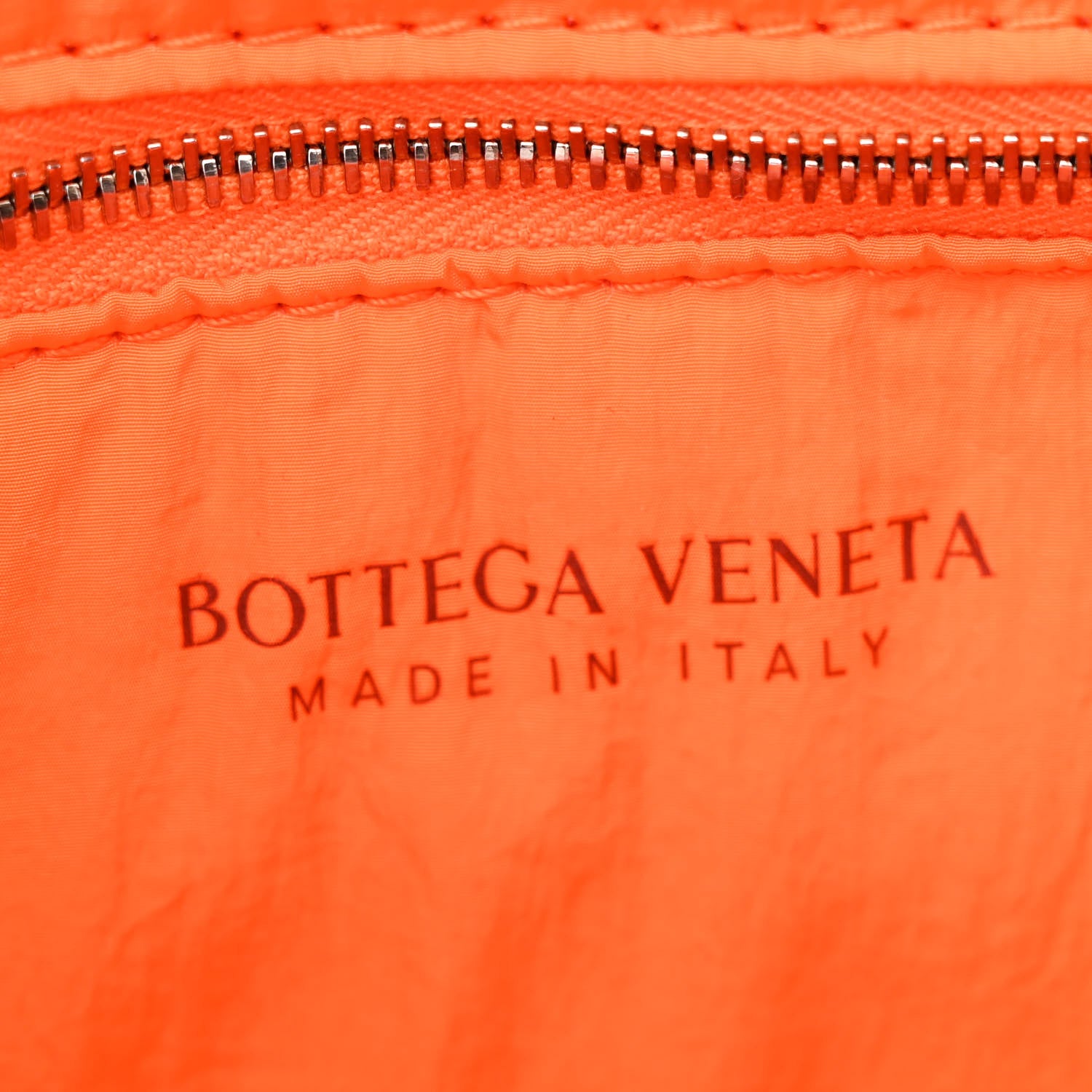 Bottega Veneta Nylon Intrecciato Padded Tech Small Cassette Bag Orange 6 of 10