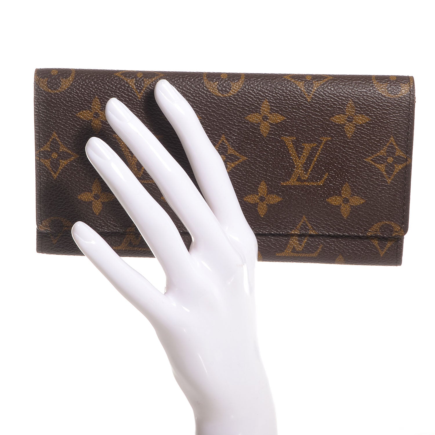 Louis Vuitton Monogram Porte Yen 3 Cartes Credit Wallet 2 of 7