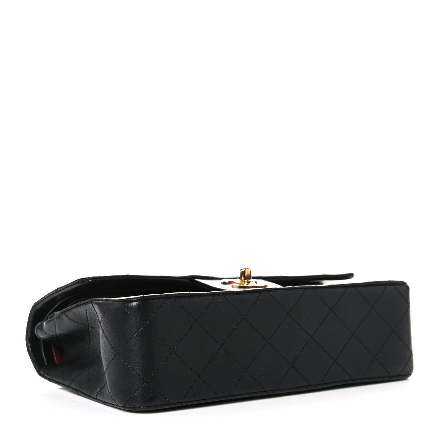 Chanel Lambskin Quilted Small Double Flap Black 4 of 18