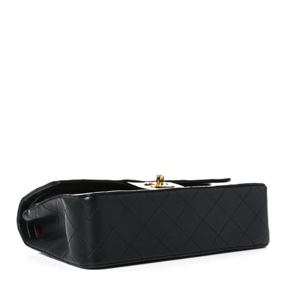 Chanel Lambskin Quilted Small Double Flap Black 4 of 18