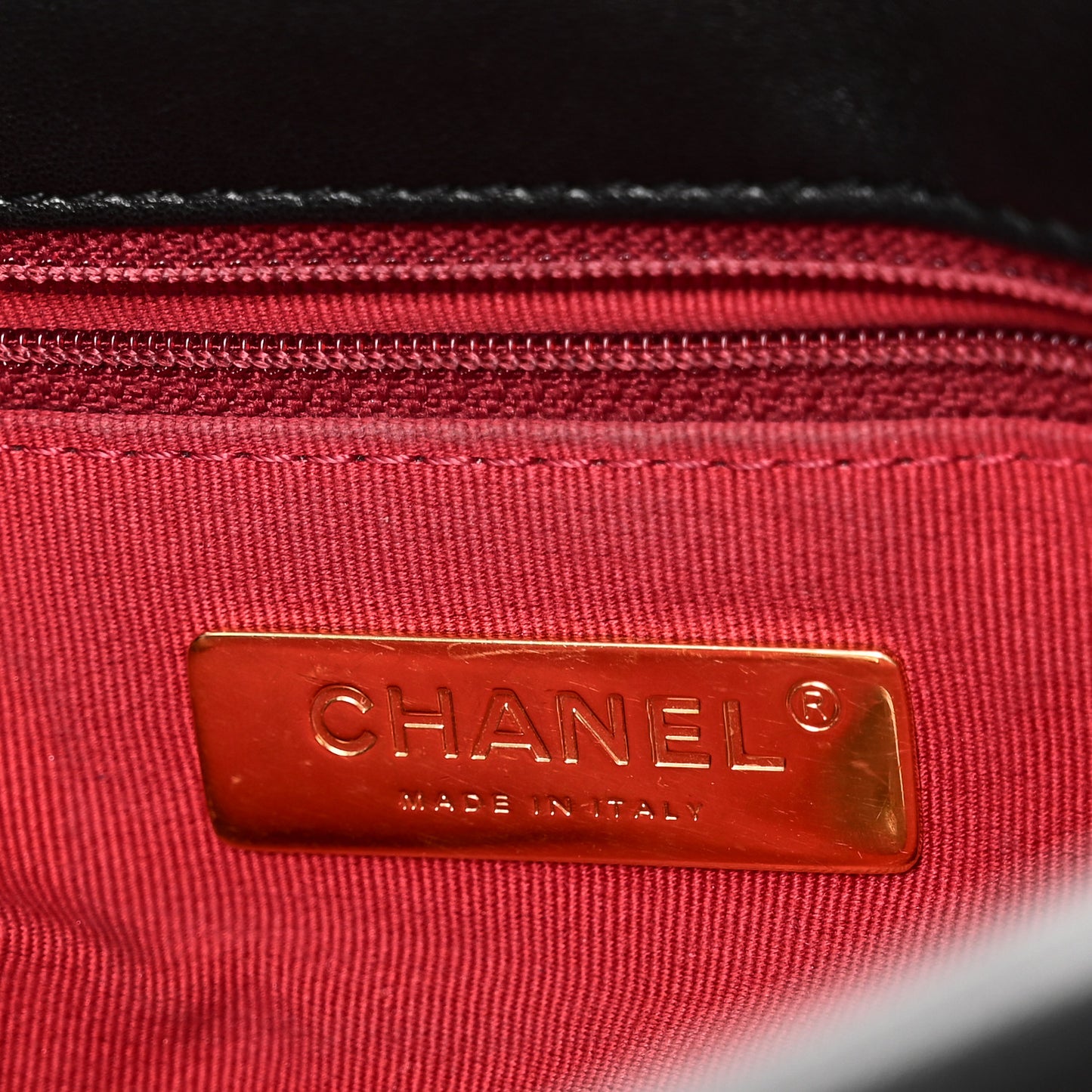 Lambskin Quilted Large Chanel 19 Flap Black