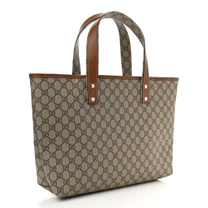 Gucci GG Plus Monogram Medium Signature Web Loop Tote Brown 3 of 10