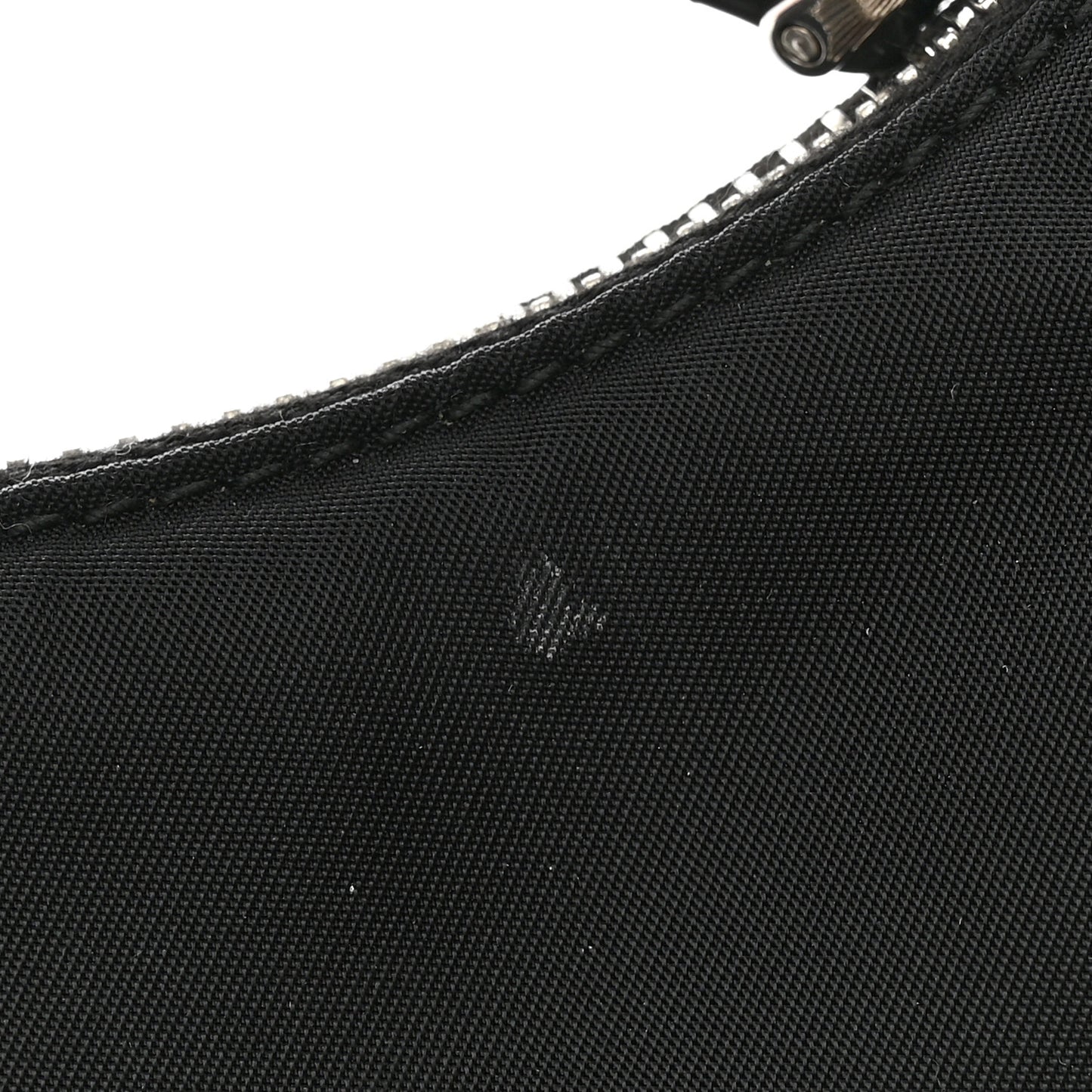 Tessuto Nylon Saffiano Mini Re-Edition 2005 Bag Black
