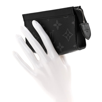 Louis Vuitton Monogram Eclipse Key Pouch Voyage 2 of 7
