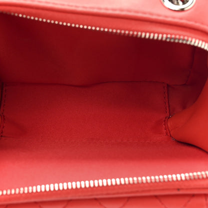 Chanel Lambskin Quilted Small Pocket Box Camera Case Red 6 of 15